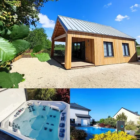 Le De Joyce Et Piscine Chalet