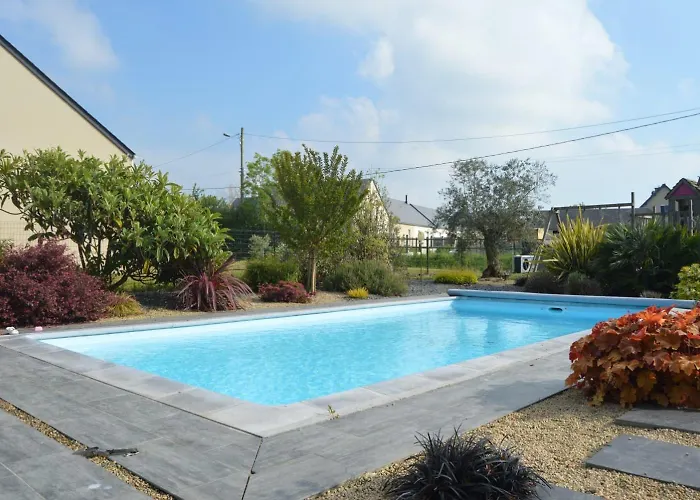 シャレー Le De Joyce Et Piscine *